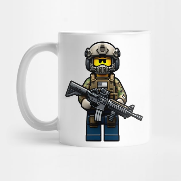 Tactical LEGO by Rawlifegraphic